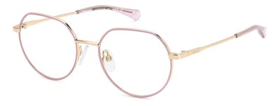 Polaroid Kinderen PLD D839 Gold pink 49/17/130 JUNIOR Brilmonturen