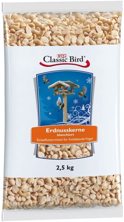 Classic Bird pinda pitten geblancheerd - 10kg (1 x 10kg)