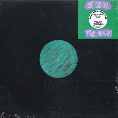 12-inch Plaat BOOGIE DOWN PRODUCTIONS - Super Hoe / Scott LaRock Megamix BB1600 B-Boy Records 1998 VS Rap & Hip-Hop/R&B blue