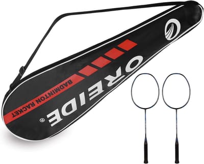 Sporttas voor 2 Badminton Rackets - Deluxe Draagtas met Schouderband
