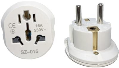 3 stuks Uk Stekker - Reisstekker- Engelse Stekker naar Europa - Wereld naar EU Adapter Van US, USA, Engeland, Amerika, China, Canada, Japan Stekker
