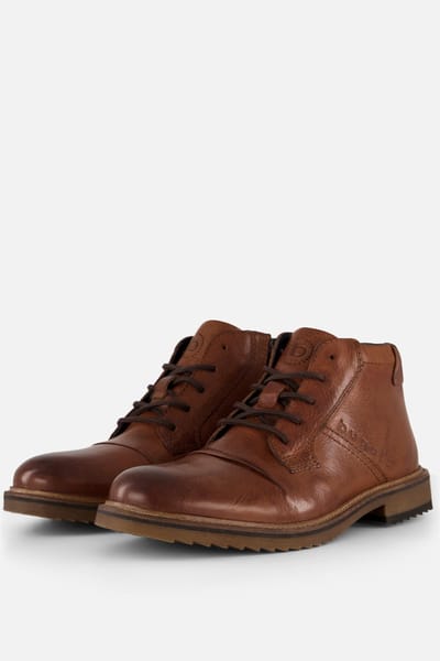 Bugatti Baldor Veterboots cognac Leer - Maat 43