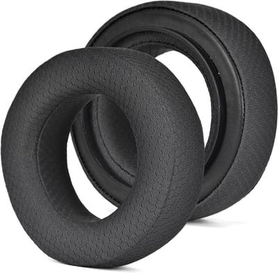 Vervangende Oorkussens voor Beyerdynamic DT700 Prox en DT900 Prox Hoofdtelefoons, Zwart Mesh, Comfortabel en Geluiddempend