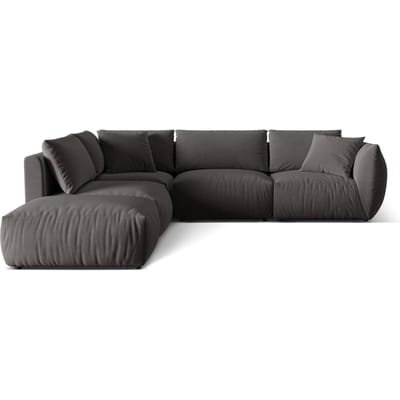 Hoekbank Christ 4-zits links velvet | Micadoni
