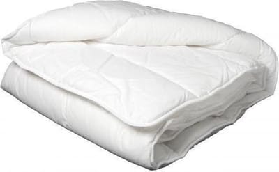 Princessdekbed Enkel -Eenpersoons-140x200 cm- Anti Allergie-Wasbaar -Wit
