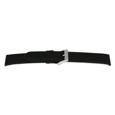 Horlogeband D123  Zwart Waterproof 14x14 mm Quickswitch