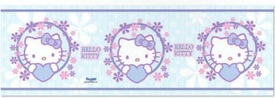 Hello Kitty 3D Zelfklevende Behangrand