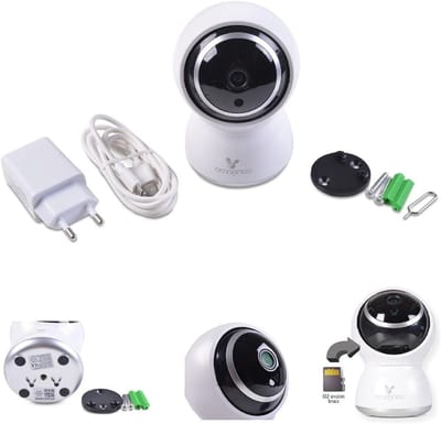 Babyfoon met Wifi - Video Baby Monitor - Kind in de gaten houden - 360 graden draaibaar