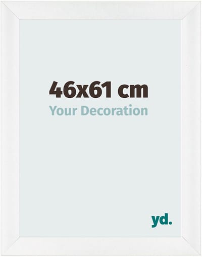Your Decoration - Fotolijst 46x61 cm - MDF - Wit Hoogglans - Pisa