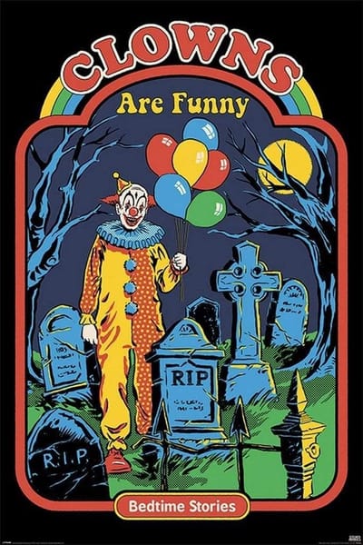 Steven Rhodes Clowns Are Funny - Maxi Poster 61 x 91,5cm