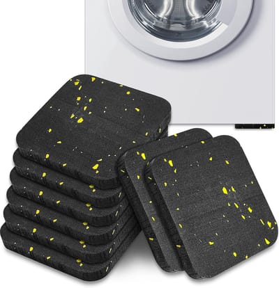 Wasmachine Dempers - Trillingsdempers - Apparaat Stabiliseren - Universeel Formaat - 8 Stuks - Zwart