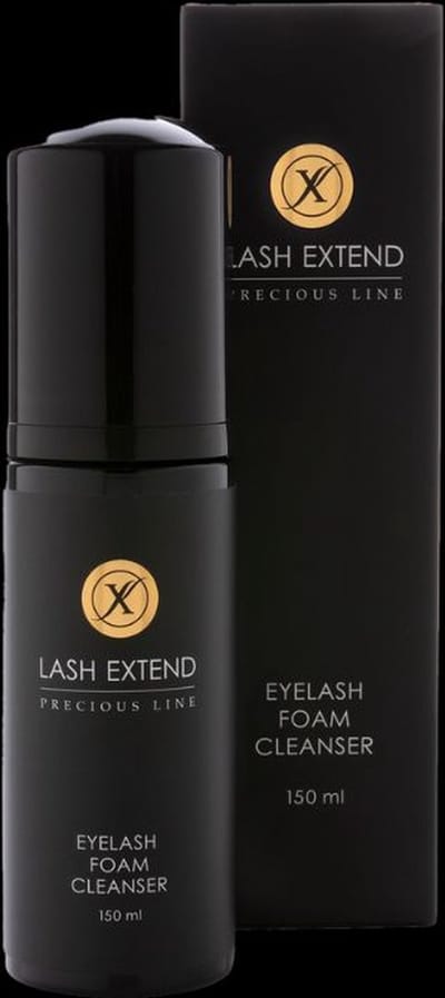 Lash eXtend - Eyelash Cleansing Foam 150ML - Wimperextensions - Reinigingsfoam voor Wimperextensions - Olievrije Eyelash Cleanser