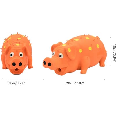 Piepend Varkenshonden Speeltje Interactief Kauwspeeltje Rubber Varkenshonden Speeltje voor Kleine Middelgrote Grote Honden