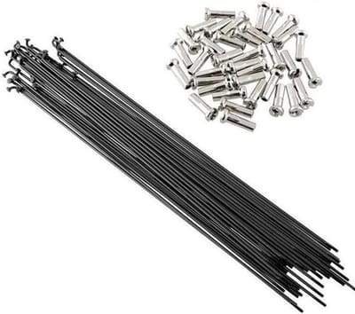 Fiets Spaken - Fietswiel Spaken - Fiets Reparatie - Roestbestendig Koolstofstaal - 76-305mm - Zilver