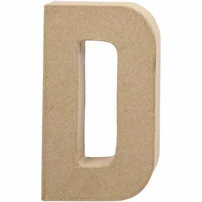 Creativ Company Letter Papier-mache D