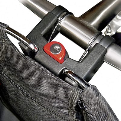 Fietsmand 29 x 38 x 25 cm - Shopper zwart - Handig voor boodschappen
