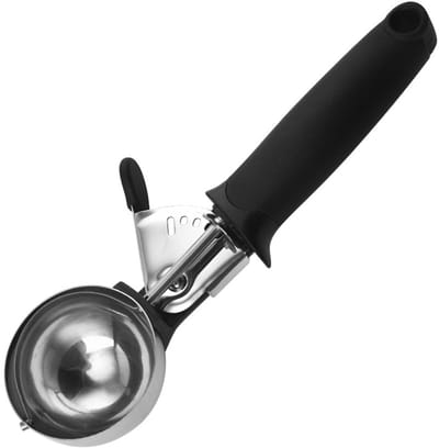 ijsschep, comfortabele antislip ijsschep voor ijsbollen, geschikt voor ijs, sorbets en desserts