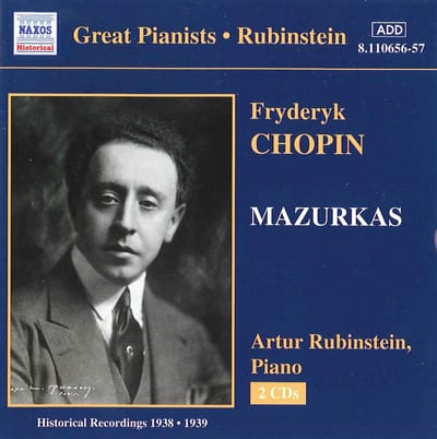 Arthur Rubinstein - Chopin: Mazurkas (2 CD)