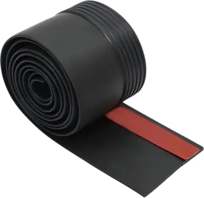 Nivard Tochtstrip - Tochthond - Windstopper - Deurborstel - Tochtband - Tochtstopper - Tochtkussen - Kussen Voor Deur - Draft Stopper - Zwart