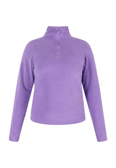 Mymo Fleece trui Dames violet