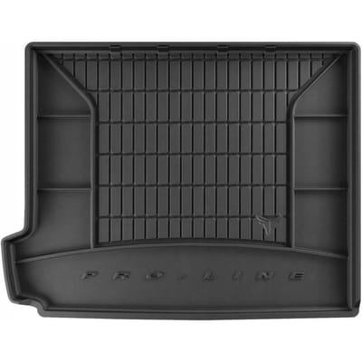 FROGUM TM Kofferbakmat - Geschikt voor CITROEN C4 Grand Picasso II (2013-2019) - 7-persoons (3de zitrij ingeklapt) - TPE Rubber - Zwart