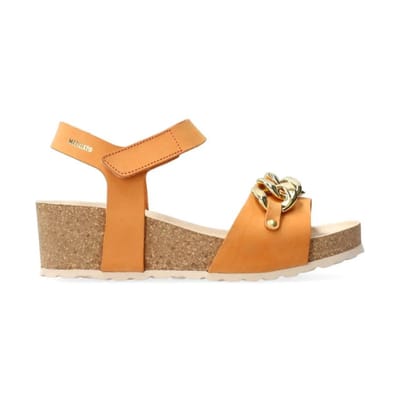 Mephisto Vitaly - dames sandaal - Oranje - maat 36 (EU) 3.5 (UK)