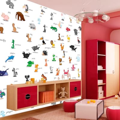 Fotobehang – Behangpapier - Fotobehang - dieren (voor kinderen) 350x270 - Artgeist
