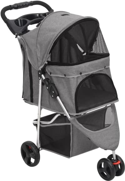 Lexium Hondenbuggy - Honden Buggy - Hondenbuggy's - Hondenbuggy All Terrain - Hondenbuggy Comfort - Hondenwagen - Kinderwagen voor Hond - Kinderwagen voor Honden
