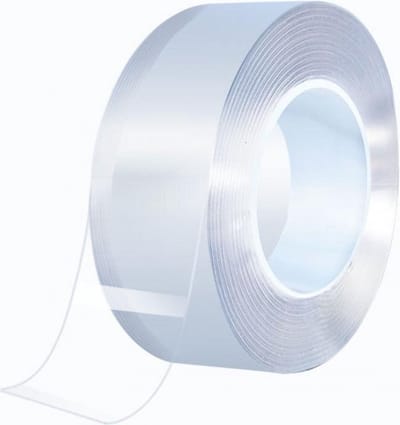 Super Sterke Dubbelzijdig Tape – Herbruikbaar en Waterproof –  Montagetape - Transparant - 20 mm breed - 2 Meter