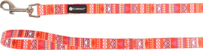 Flamingo Syb - Looplijn Honden - Looplijn Syb Oranje/roze/wit 120cm 15mm - 1st - 128075 - 1st