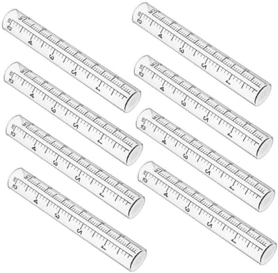 Regenmeter Buis - Vervangende Peilbuis - Regenval Meten - Nauwkeurige Meting - 5.5 Inch - Transparant