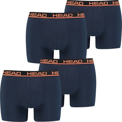 HEAD Heren Boxershorts HEAD BASIC BOXER 4er Pack Veelkleurig S