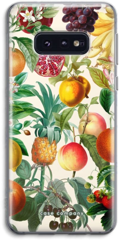 Case Company® - Hoesje geschikt voor Samsung Galaxy S10e hoesje - Classic Flora - Soft Cover Telefoonhoesje - Bescherming aan alle Kanten en Schermrand