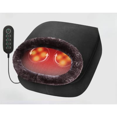 Shiatsu Voetmassagemachine met Verzachtende Warmte Diepe Kneedverwarming & Verwarmende Voeten Luchtcompressie Verbetering Bloedcirculatie US Plug