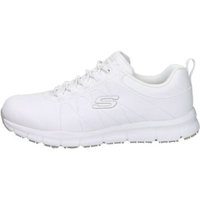 Skechers Work Nampa - Beja dames sneakers wit - Maat 37 - Extra comfort - Memory Foam