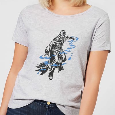 Magic The Gathering Jace Character Art Dames T-shirt - Grijs - S
