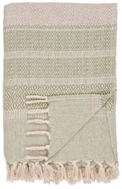 Manisa Plaid 130x180cm groen.