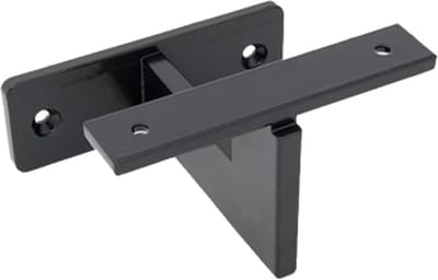 Kordo - Muursteun voor handgreep - MOKA - Zwart RAL9005