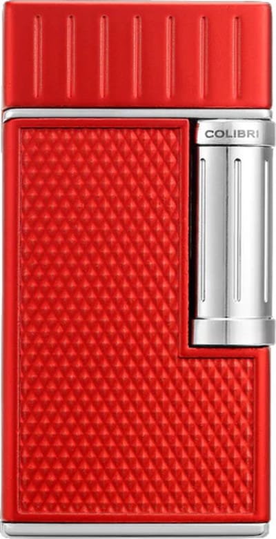Colibri vuursteenaansteker soft flame Julius Red + Chrome
