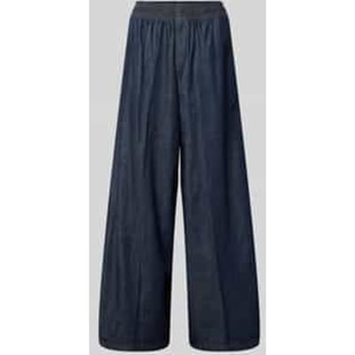 Wide leg jeans met elastische band model 'CEILING'