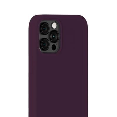 Holdit Silicone Case geschikt voor Apple iPhone 12 / 12 Pro - Deep Plum