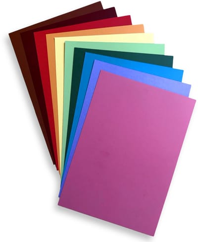 100 Vellen Gekleurd A4 Karton - Knutselpapier - 29,7x21cm - 240 g/sm