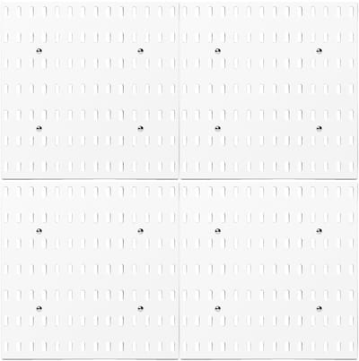Dailygoods- Pegboard 56x56cm - Wandopslag - Gereedschapswand - Organizers - Gaatjesbord - Opbergsysteem - Ruimtebesparend