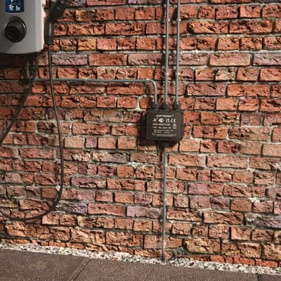 HOFTRONIC - Lasdoos IP68 Waterdicht - 4 ingangen - Kabeldoos buiten - Geschikt voor YMvK - Waterdichte kabelverbinder - Kabeldoorvoer Zwart