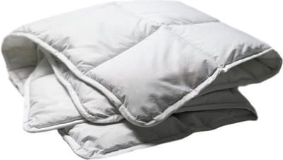 Briljant Baby Dekbed - 100x135 - Microvezel 4-seizoenen kinderdekbed - Ledikant - Wit