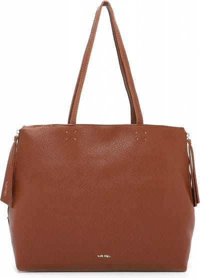 SURI FREY Schoudertas Shopper Ketty Shoulder Bag Brandy Bruine