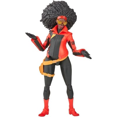 Hasbro SpiderMan - Spider-Man: Across The Spider-Verse Marvel Legends Jessica Drew 15 cm Actiefiguur - Multicolours
