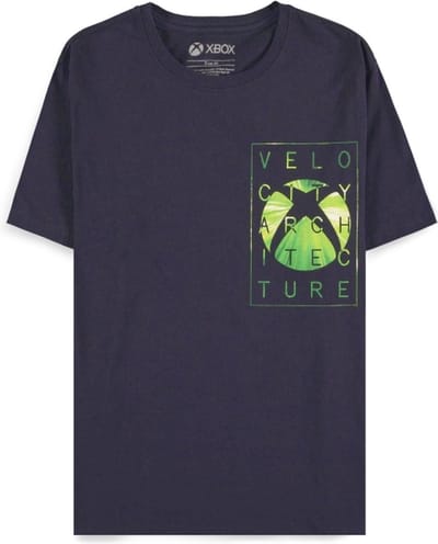Xbox Heren Tshirt -M- Velocity Architecture Zwart