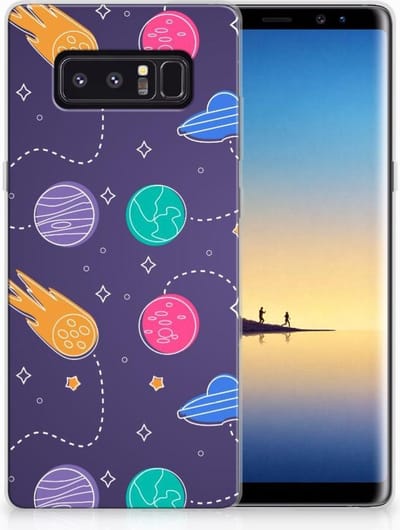 Samsung Galaxy Note 8 Silicone Back Cover Space