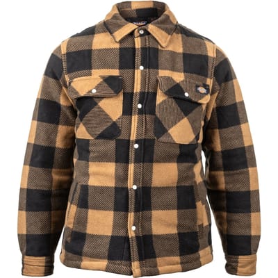 Dickies Portland Polyester Heren Khaki Casual Shirt